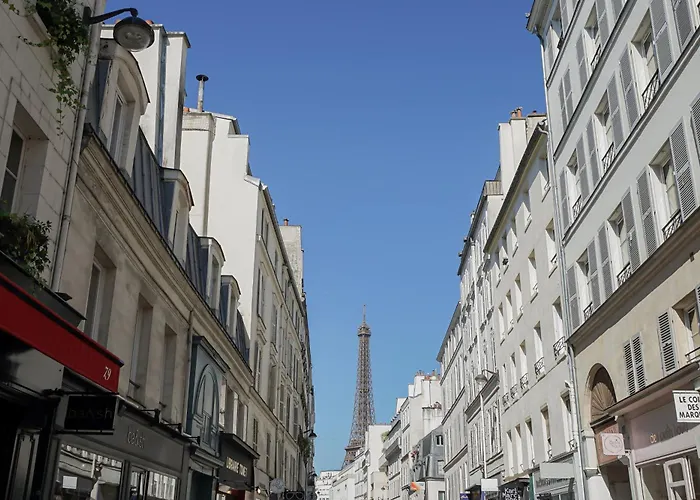 Apartament Moderne Et Chic Proche Tour Eiffel Paryż